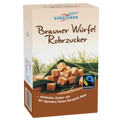 Produktfoto zu Zuckerwürfel - Rohr Zucker 500g