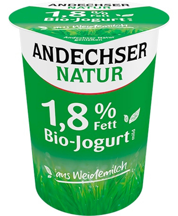 Produktfoto zu Joghurt natur 1,8 %, BIO 150g