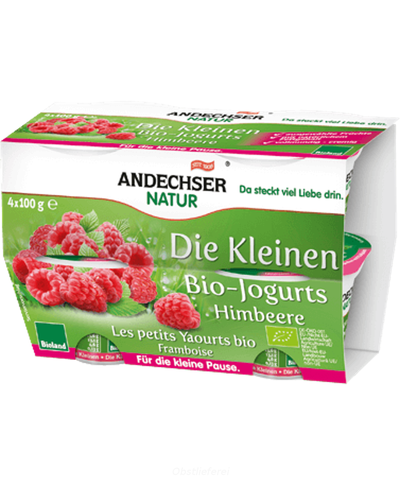 Produktfoto zu Joghurt mild Himbeere 4x100g