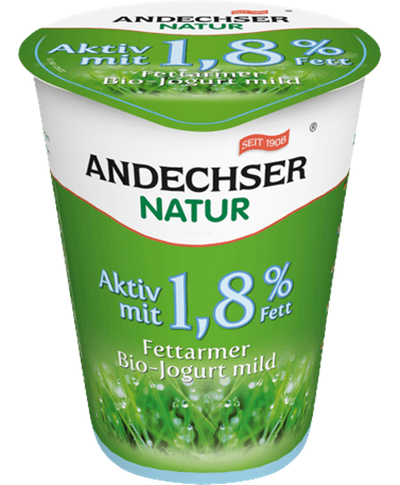 Produktfoto zu Joghurt mild 1,8% BIO 500g
